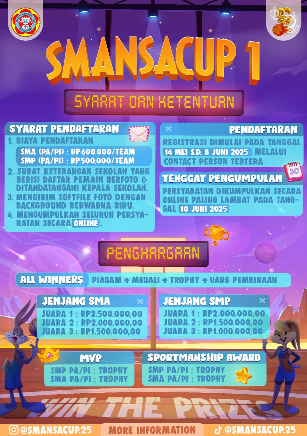 SMANSACUP I Registration